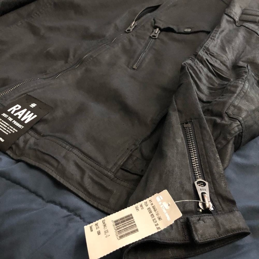 G Star Raw waxed denim men’s jacket - Picture 4 of 6